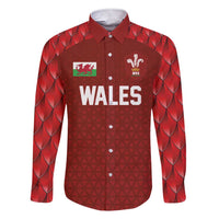 Custom Wales Rugby-The Three Feathers Family Matching Short Sleeve Bodycon Dress and Hawaiian Shirt Go Champions