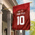 Custom Wales Rugby-The Three Feathers Garden Flag Go Champions