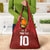 Custom Wales Rugby-The Three Feathers Grocery Bag Go Champions