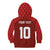 Custom Wales Rugby-The Three Feathers Kid Hoodie Go Champions