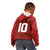 Custom Wales Rugby-The Three Feathers Kid Hoodie Go Champions