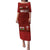 Custom Wales Rugby-The Three Feathers Puletasi Go Champions