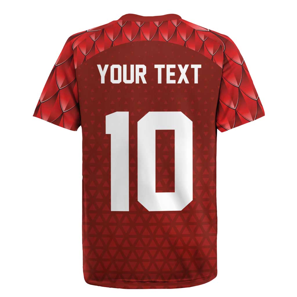 Custom Wales Rugby-The Three Feathers Rugby Jersey Go Champions