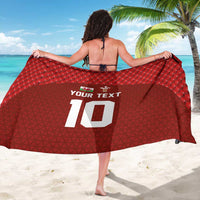 Custom Wales Rugby-The Three Feathers Sarong Go Champions