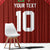 Custom Wales Rugby-The Three Feathers Window Curtain Go Champions