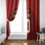 Custom Wales Rugby-The Three Feathers Window Curtain Go Champions