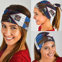 American Samoa and United States Semiquincentennial Neck Gaiter Bald Eagle with National Flag Style