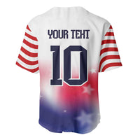 Custom United States Soccer Baseball Jersey American Flag Sporty Style