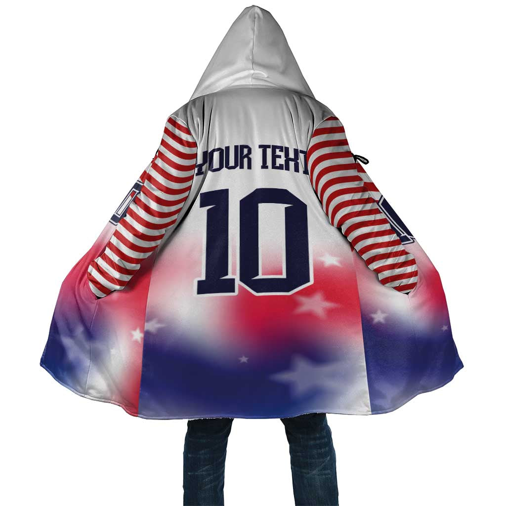Custom United States Soccer Cloak American Flag Sporty Style