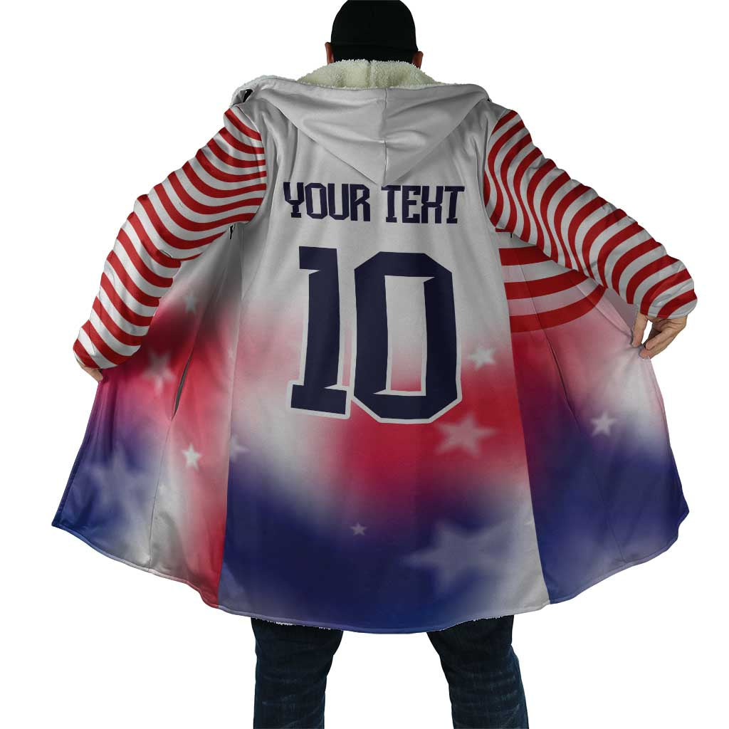 Custom United States Soccer Cloak American Flag Sporty Style