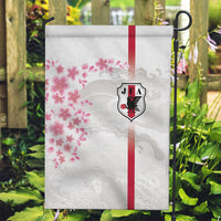 Japan National Football Garden Flag Cherry Blossom Sakura Wave Traditional Graphic Art