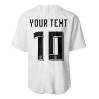 Custom Germany National Football Baseball Jersey Deutschland Eagle Watercolor Splash Geometric Flag Stripe Pattern Art