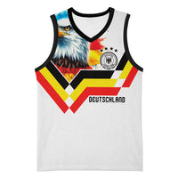 Custom Germany National Football Basketball Jersey Deutschland Eagle Watercolor Splash Geometric Flag Stripe Pattern Art