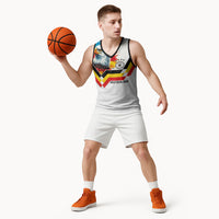 Custom Germany National Football Basketball Jersey Deutschland Eagle Watercolor Splash Geometric Flag Stripe Pattern Art