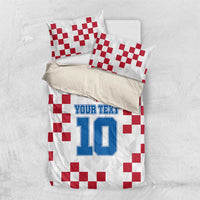Custom Croatia Football 2024 Go Champion Bedding Set - Wonder Print Shop