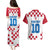 Custom Croatia Football 2024 Go Champion Couples Matching Puletasi and Hawaiian Shirt - Wonder Print Shop