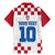Custom Croatia Football 2024 Go Champion Family Matching Mermaid Dress and Hawaiian Shirt - Wonder Print Shop