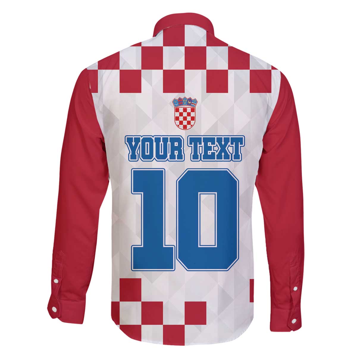 Custom Croatia Football 2024 Go Champion Family Matching Off The Shoulder Long Sleeve Dress and Hawaiian Shirt - Wonder Print Shop