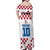 Custom Croatia Football 2024 Go Champion Family Matching Off Shoulder Maxi Dress and Hawaiian Shirt - Wonder Print Shop