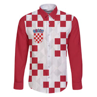 Custom Croatia Football 2024 Go Champion Family Matching Puletasi and Hawaiian Shirt - Wonder Print Shop