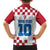 Custom Croatia Football 2024 Go Champion Family Matching Short Sleeve Bodycon Dress and Hawaiian Shirt - Wonder Print Shop