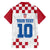 Custom Croatia Football 2024 Go Champion Family Matching Short Sleeve Bodycon Dress and Hawaiian Shirt - Wonder Print Shop