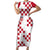 Custom Croatia Football 2024 Go Champion Family Matching Short Sleeve Bodycon Dress and Hawaiian Shirt - Wonder Print Shop