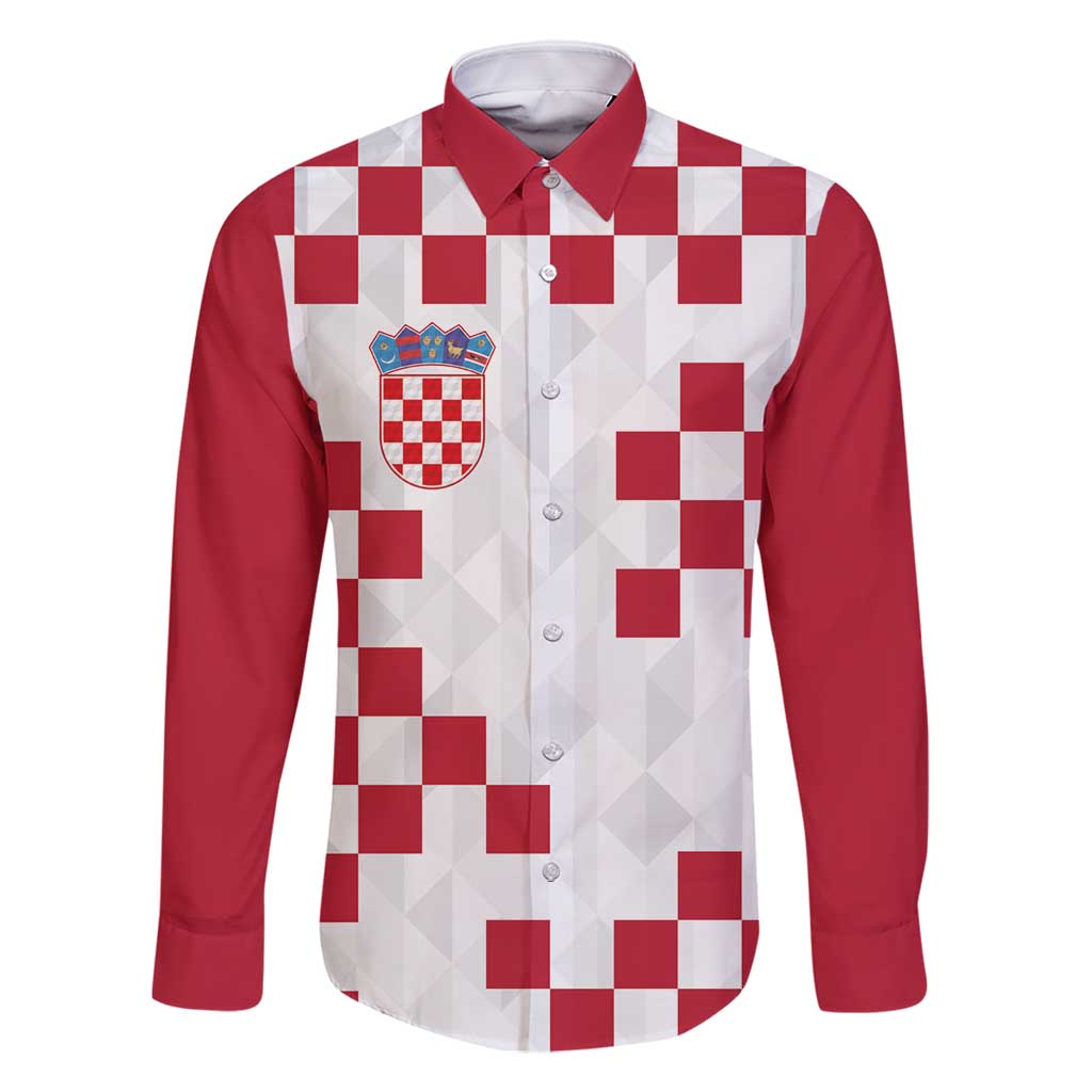 Custom Croatia Football 2024 Go Champion Family Matching Summer Maxi Dress and Hawaiian Shirt - Wonder Print Shop