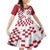 Custom Croatia Football 2024 Go Champion Family Matching Tank Maxi Dress and Hawaiian Shirt - Wonder Print Shop
