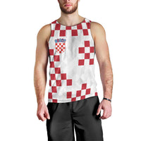 Custom Croatia Football 2024 Go Champion Men Tank Top - Wonder Print Shop