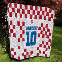 Custom Croatia Football 2024 Go Champion Quilt - Wonder Print Shop
