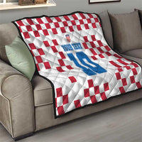 Custom Croatia Football 2024 Go Champion Quilt - Wonder Print Shop