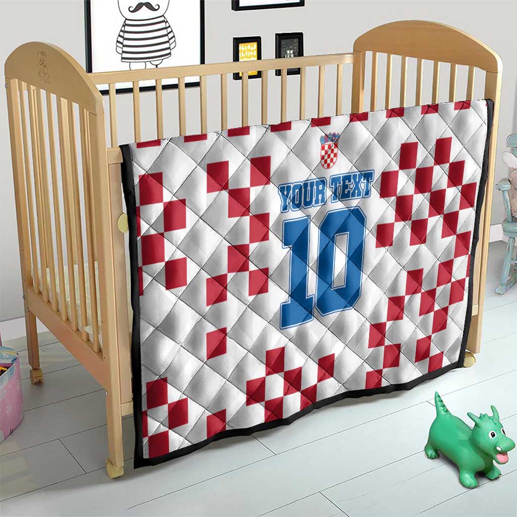 Custom Croatia Football 2024 Go Champion Quilt - Wonder Print Shop