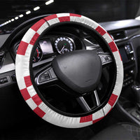 Croatia Football 2024 Go Champion Steering Wheel Cover - Wonder Print Shop