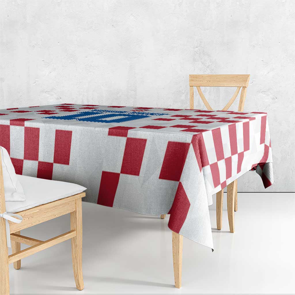 Custom Croatia Football 2024 Go Champion Tablecloth - Wonder Print Shop
