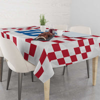 Custom Croatia Football 2024 Go Champion Tablecloth - Wonder Print Shop