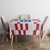Custom Croatia Football 2024 Go Champion Tablecloth - Wonder Print Shop
