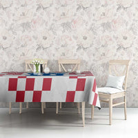 Custom Croatia Football 2024 Go Champion Tablecloth - Wonder Print Shop