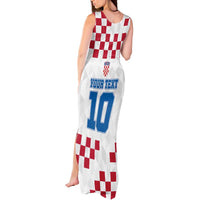 Custom Croatia Football 2024 Go Champion Tank Maxi Dress - Wonder Print Shop
