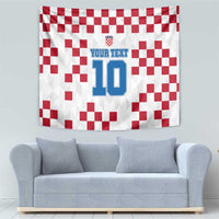 Custom Croatia Football 2024 Go Champion Tapestry - Wonder Print Shop