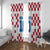 Custom Croatia Football 2024 Go Champion Window Curtain - Wonder Print Shop