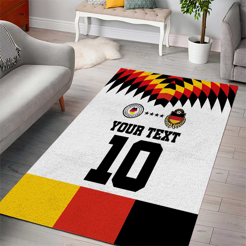 Custom Germany Football 2024 Go Champion Area Rug Design 90s Style Home Color - Wonder Print Shop
