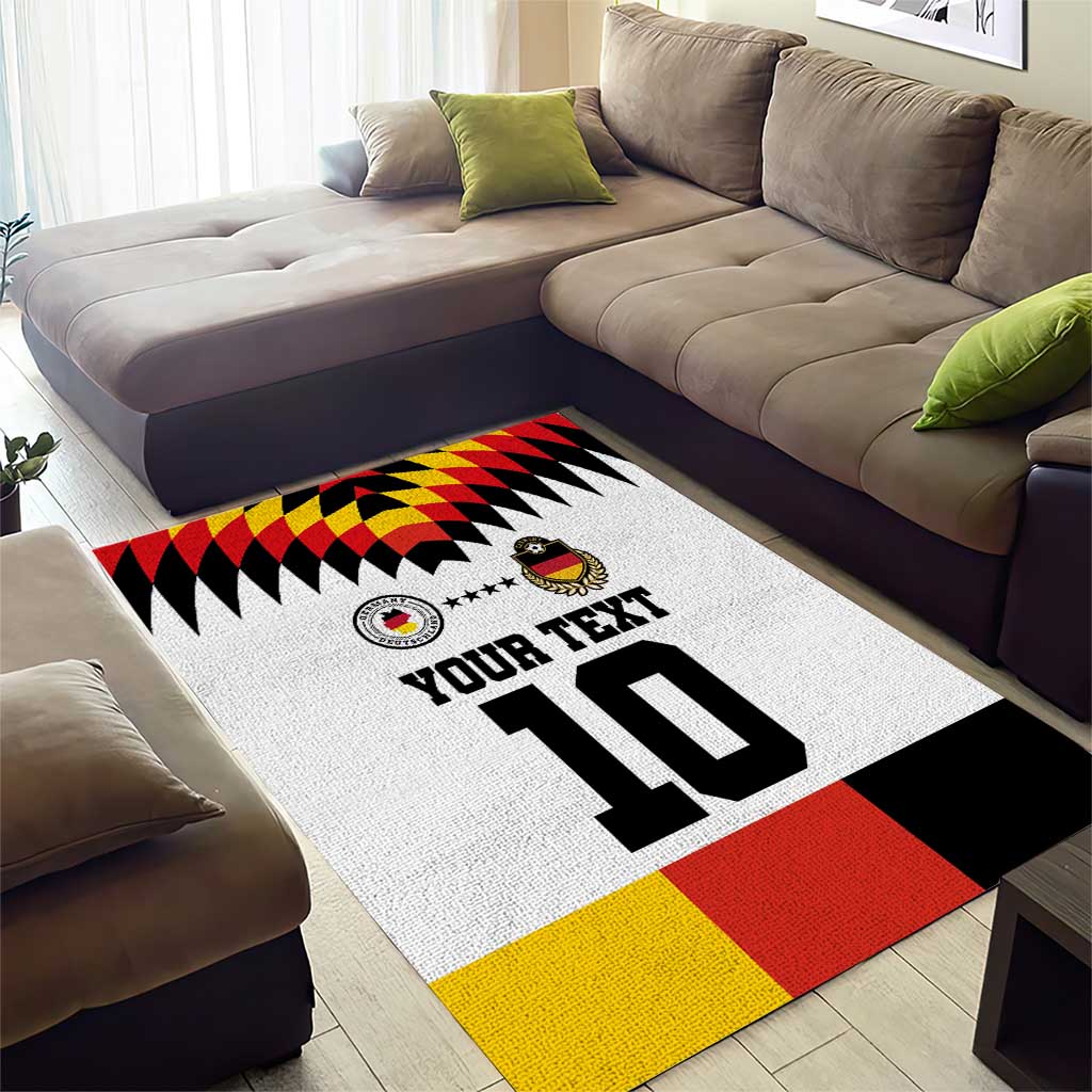 Custom Germany Football 2024 Go Champion Area Rug Design 90s Style Home Color - Wonder Print Shop