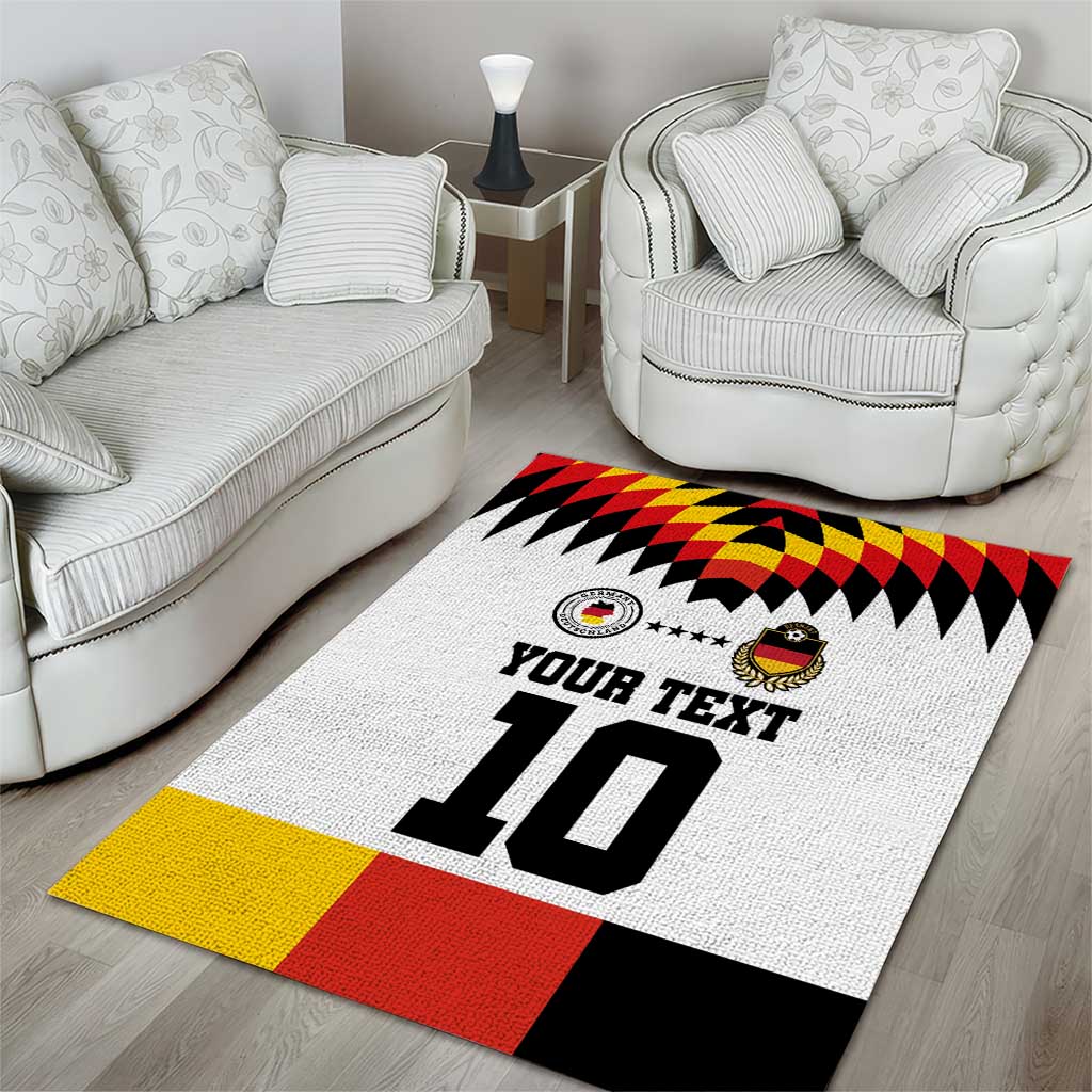 Custom Germany Football 2024 Go Champion Area Rug Design 90s Style Home Color - Wonder Print Shop