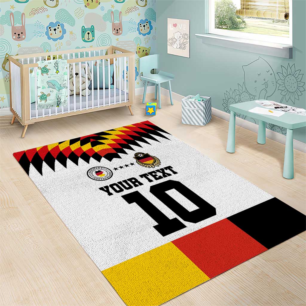Custom Germany Football 2024 Go Champion Area Rug Design 90s Style Home Color - Wonder Print Shop