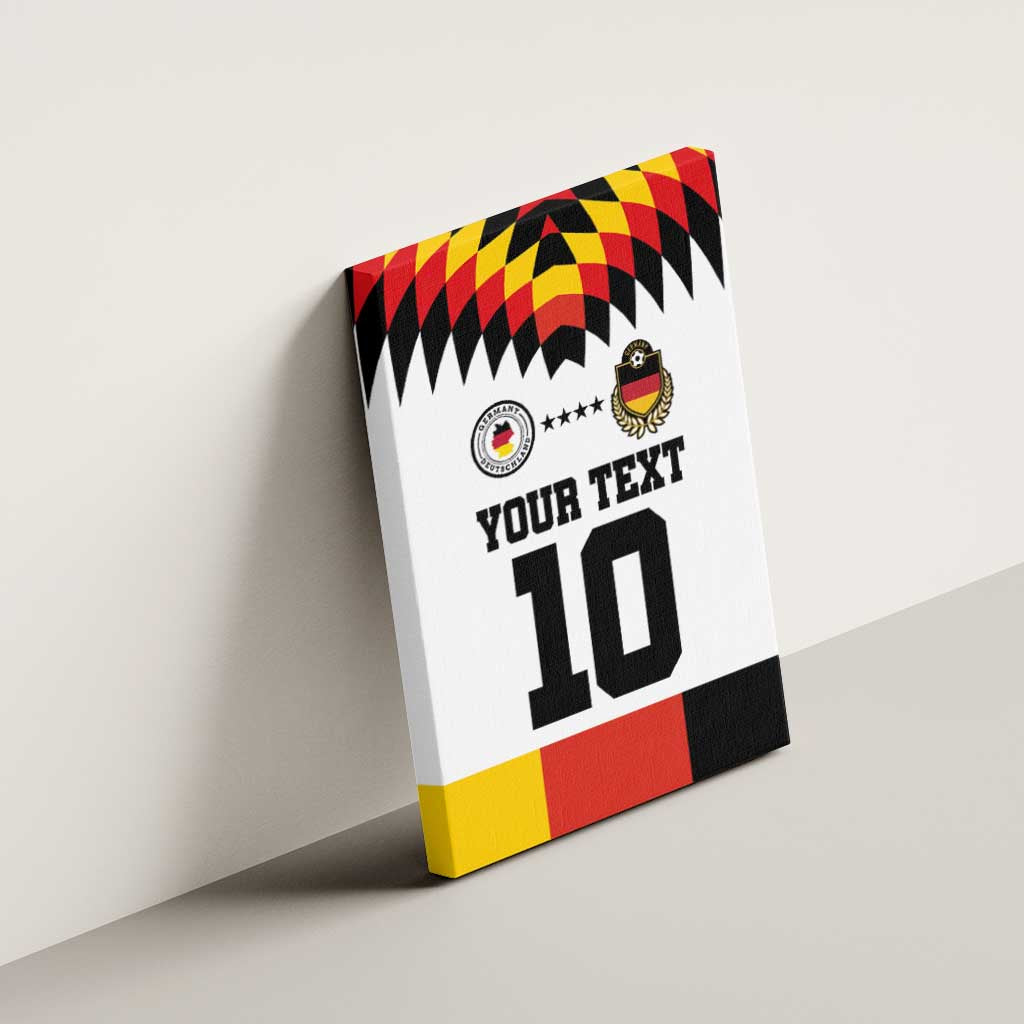 Custom Germany Football 2024 Go Champion Canvas Wall Art Design 90s Style Home Color - Wonder Print Shop