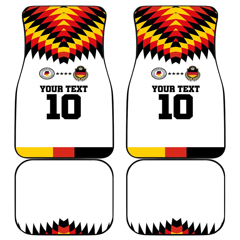 Custom Germany Football 2024 Go Champion Car Mats Design 90s Style Home Color - Wonder Print Shop