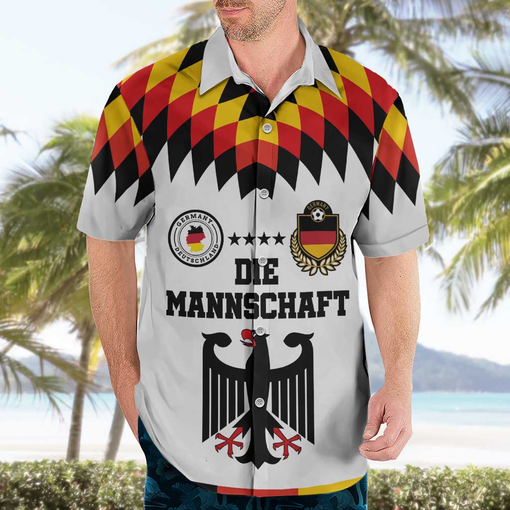 Custom Germany Football 2024 Go Champion Hawaiian Shirt Design 90s Style Home Color - Wonder Print Shop