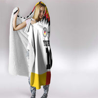 Custom Germany Football 2024 Go Champion Hooded Blanket Design 90s Style Home Color LT03