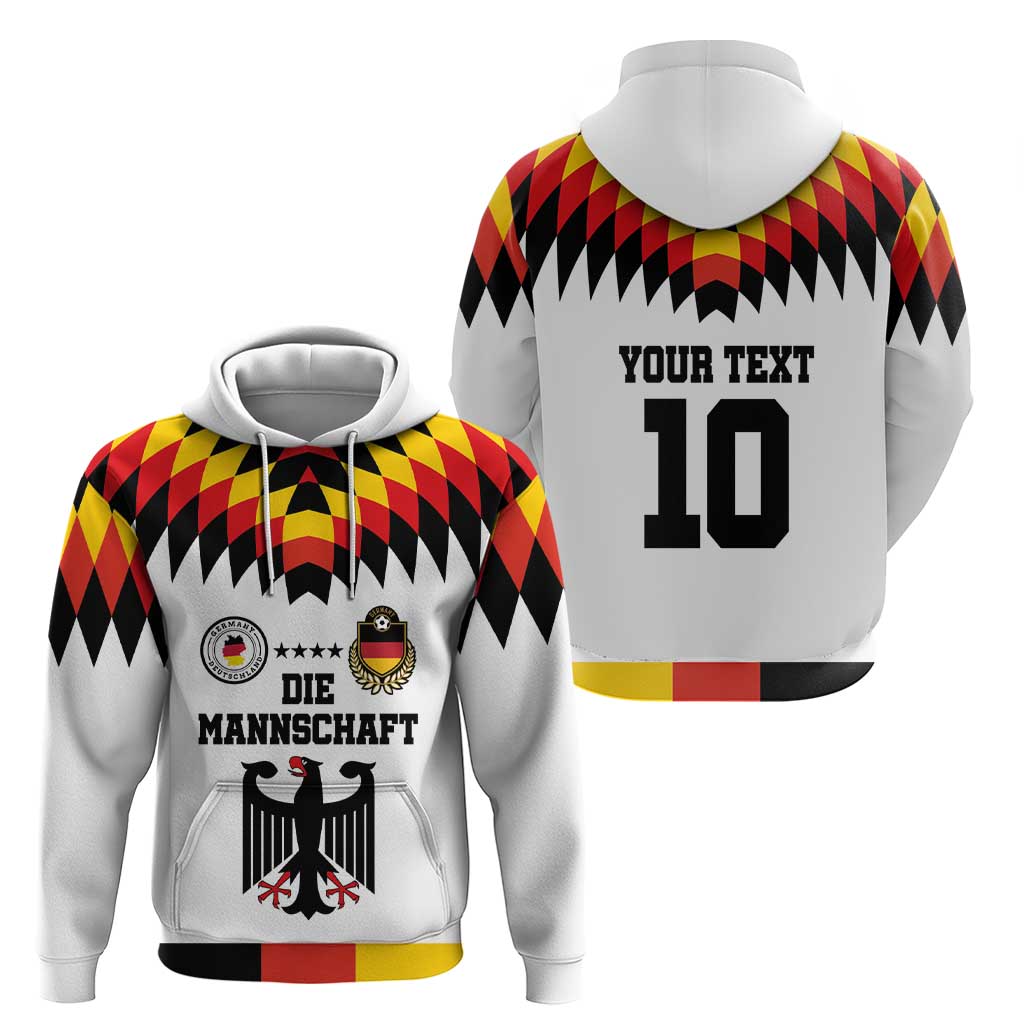 Custom Germany Football 2024 Go Champion Hoodie Design 90s Style Home Color - Wonder Print Shop